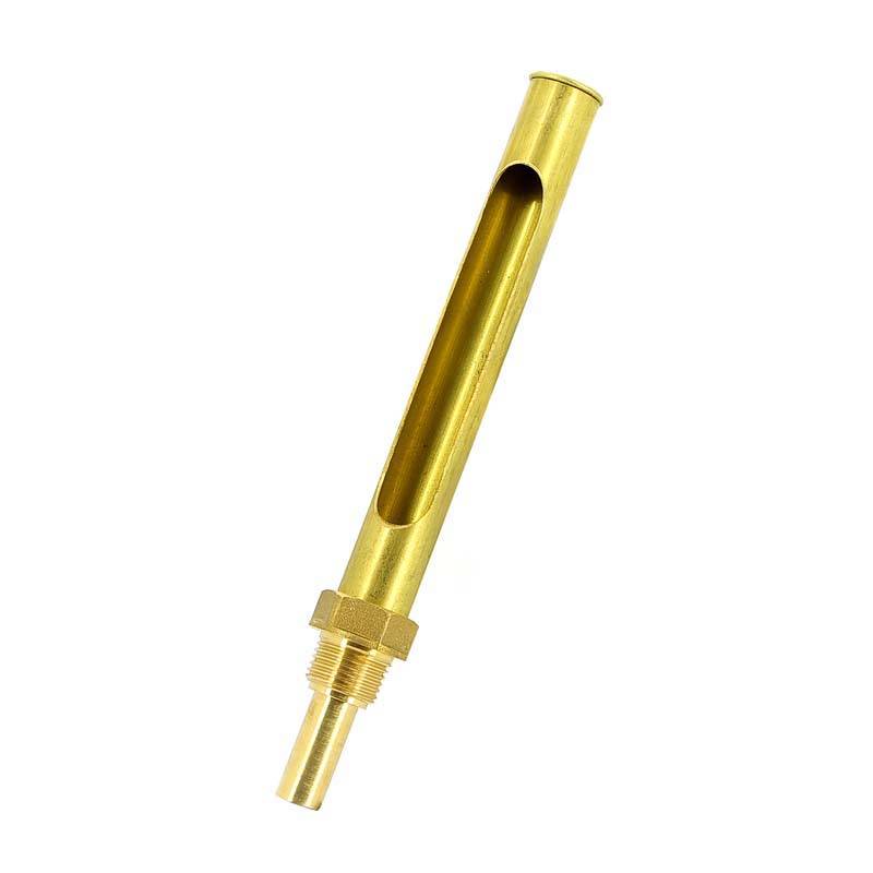 Оправа Watts T-OT для стеклянного термометра латунная с заглушкой 1/2 199 мм 10006408