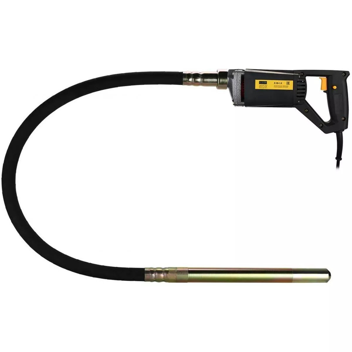 Вибратор портативный Zitrek Z-35-1,5 вал 1.5 м булава 35 мм 067-1010