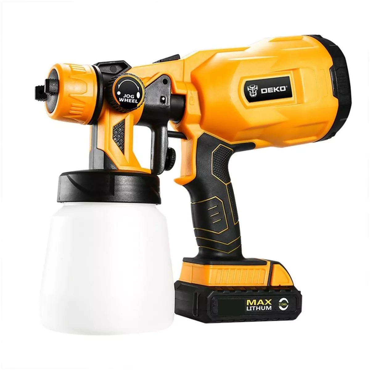 Краскопульт аккумуляторный DEKO DKSG20K2 20 В 800 мл 1x2.0 Ач 063-4036