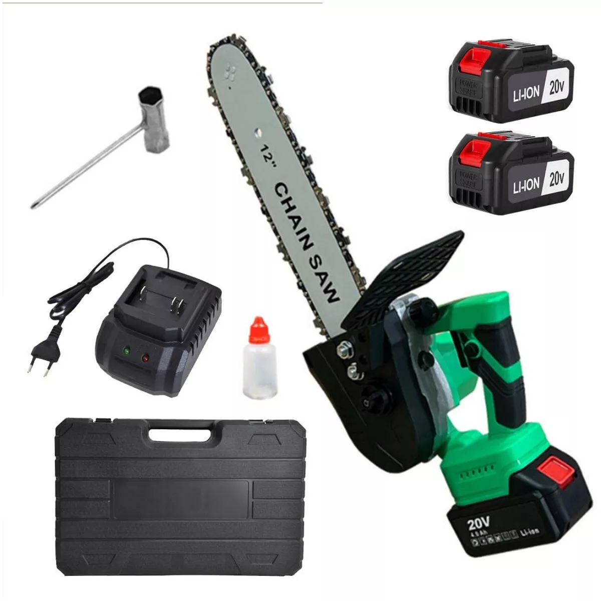 Пила цепная аккумуляторная Zitrek GreenSaw 20 PRO 20 В 2x4.0 Ач 063-4073