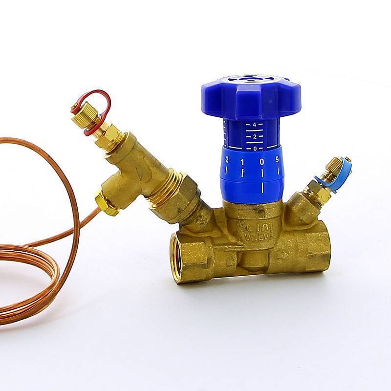 Комплект регулятора перепада давления CIM 767 и балансировочного клапана Cimberio 1/2 HIGH Dp CIM 767H787ODP 12