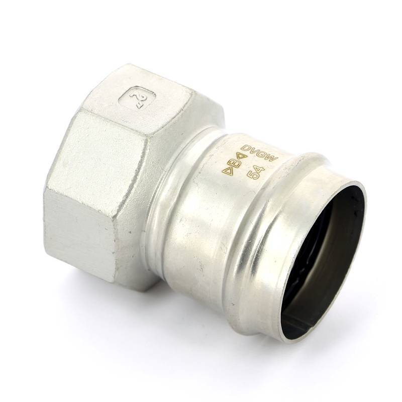 Муфта переходная пресс IBP B-Press Inox 54 мм x 2 внутренняя резьба нержавеющая сталь PS4270G0541600