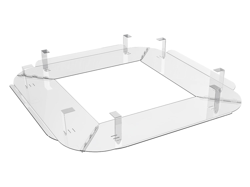 Экран защитный для кассетного кондиционера Ballu Смарт 650 НС-1263341