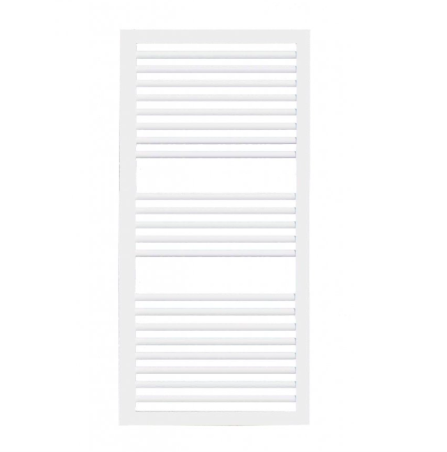 Полотенцесушитель водяной Lazzarini Asti 770x500 мм прямой белый 3865249