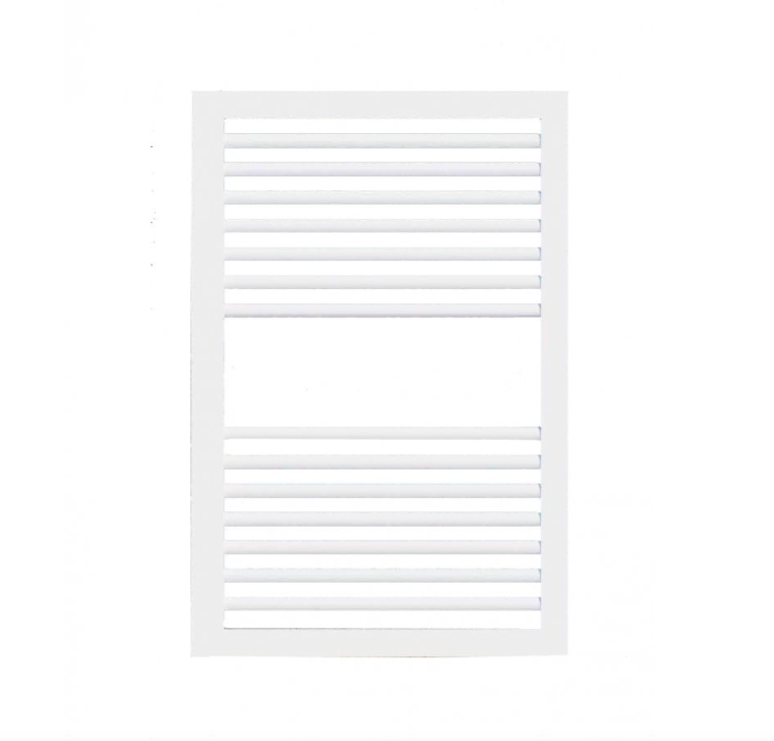 Полотенцесушитель водяной Lazzarini Asti 823х600 мм белый прямой 5248