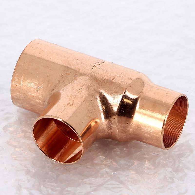 Тройник медный Viega под пайку 35х28х28 мм 110727