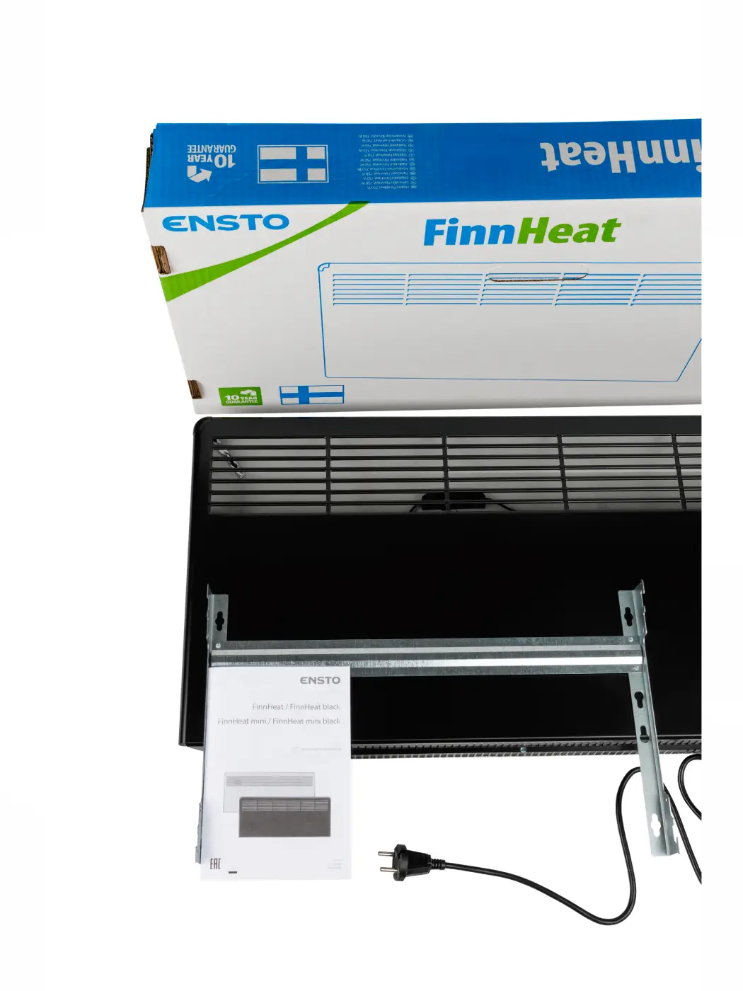 Конвектор электрический Ensto FinnHeat EPHBMB05PR 500 Вт механический термостат с вилкой EPHBMB05PR