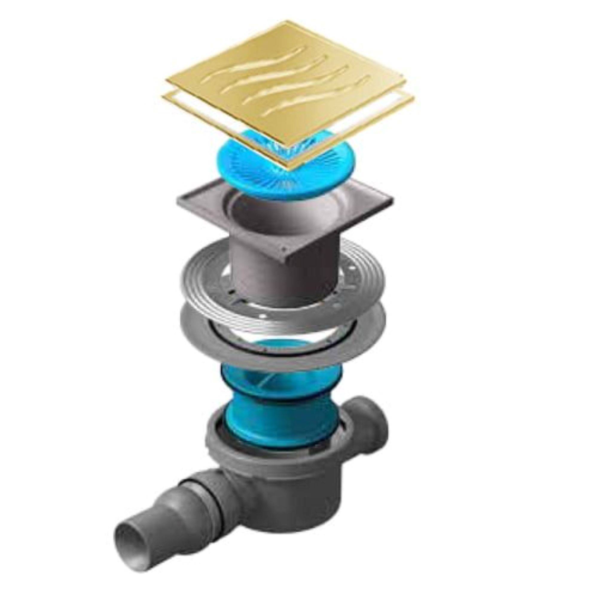 Трап точечный Peštan Confluo Standard 15x15 см Tide 2 Mask 13000106