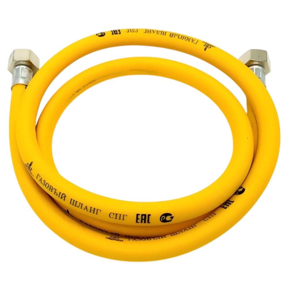 Шланг газовый VIEIR ПВХ 1/2 120 см ГГ MQXN120