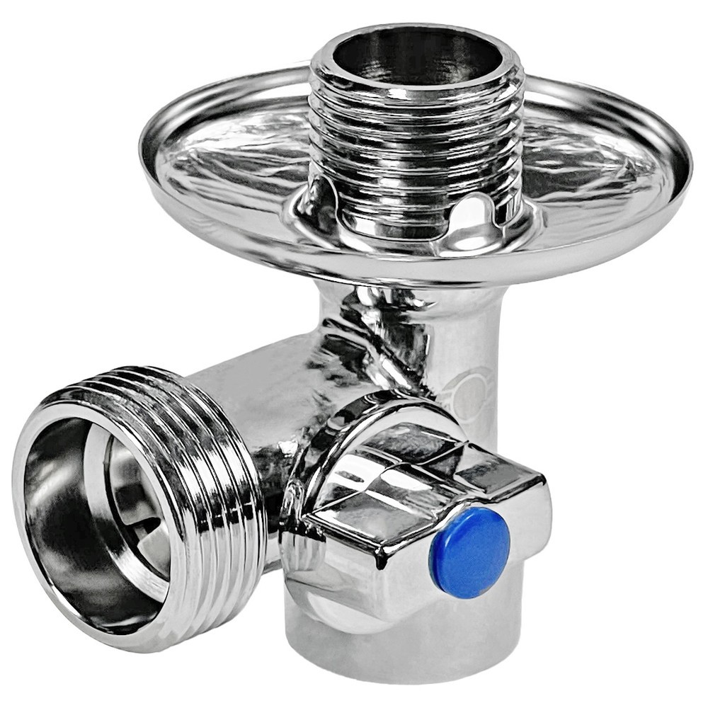 Кран-тройник для сантехнических приборов Valfex 1/2x3/4x1/2 левый VF.256.N.05