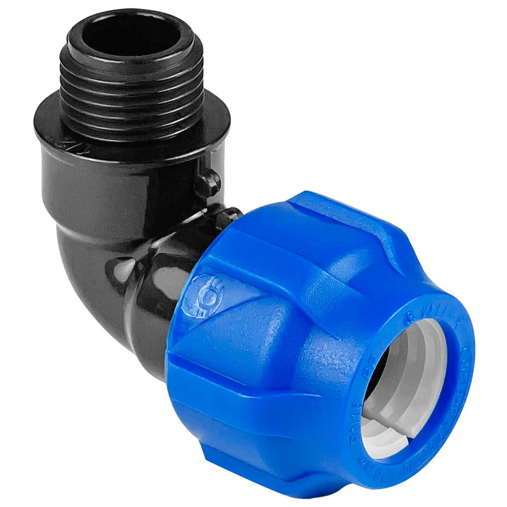 Отвод ПНД компрессионный Valfex 20х1/2 НР 1677399