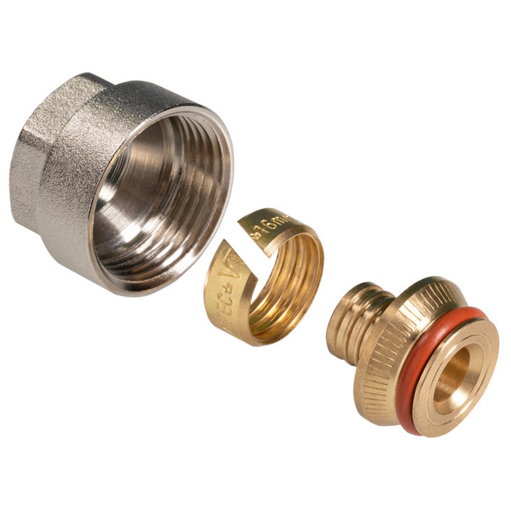 Евроконус Valtec 20x2.0 мм 3/4 нержавеющая сталь VT.4410.NVE.20