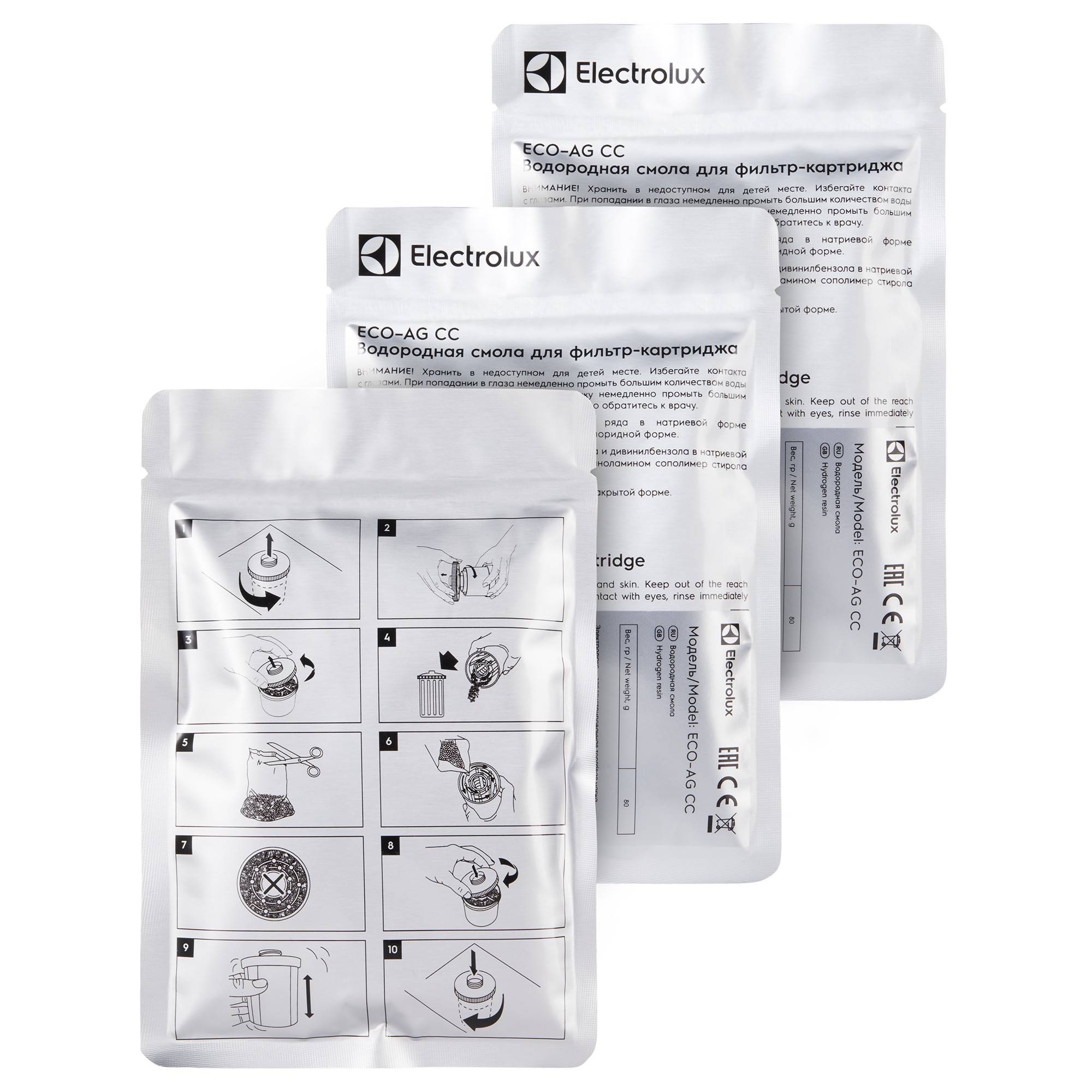 Смола водородная для увлажнителей Electrolux ECO-AG CC