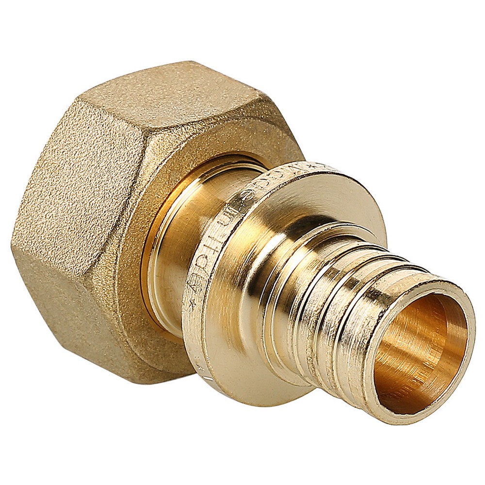 Муфта переходная аксиальная Valtec НГ 25 мм x 1 латунь 1653390