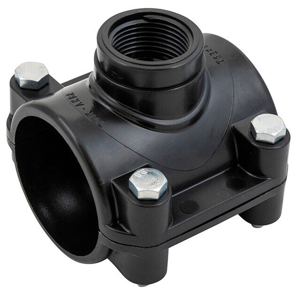 Седелка ПНД компрессионная Политэк 75х1 ВР 20075010