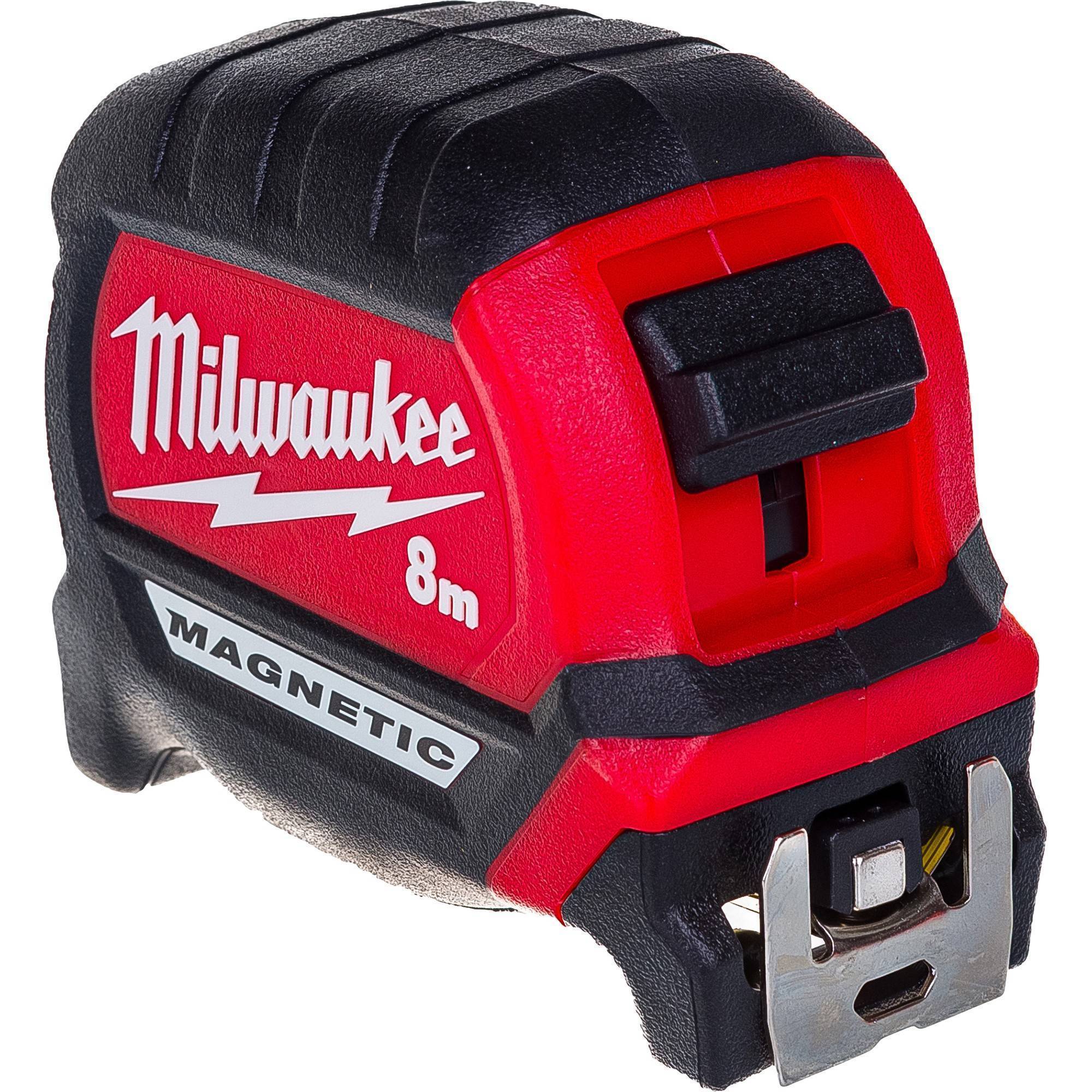 Рулетка магнитная Milwaukee PREMIUM GEN III 8 м х 27 мм 4932464600