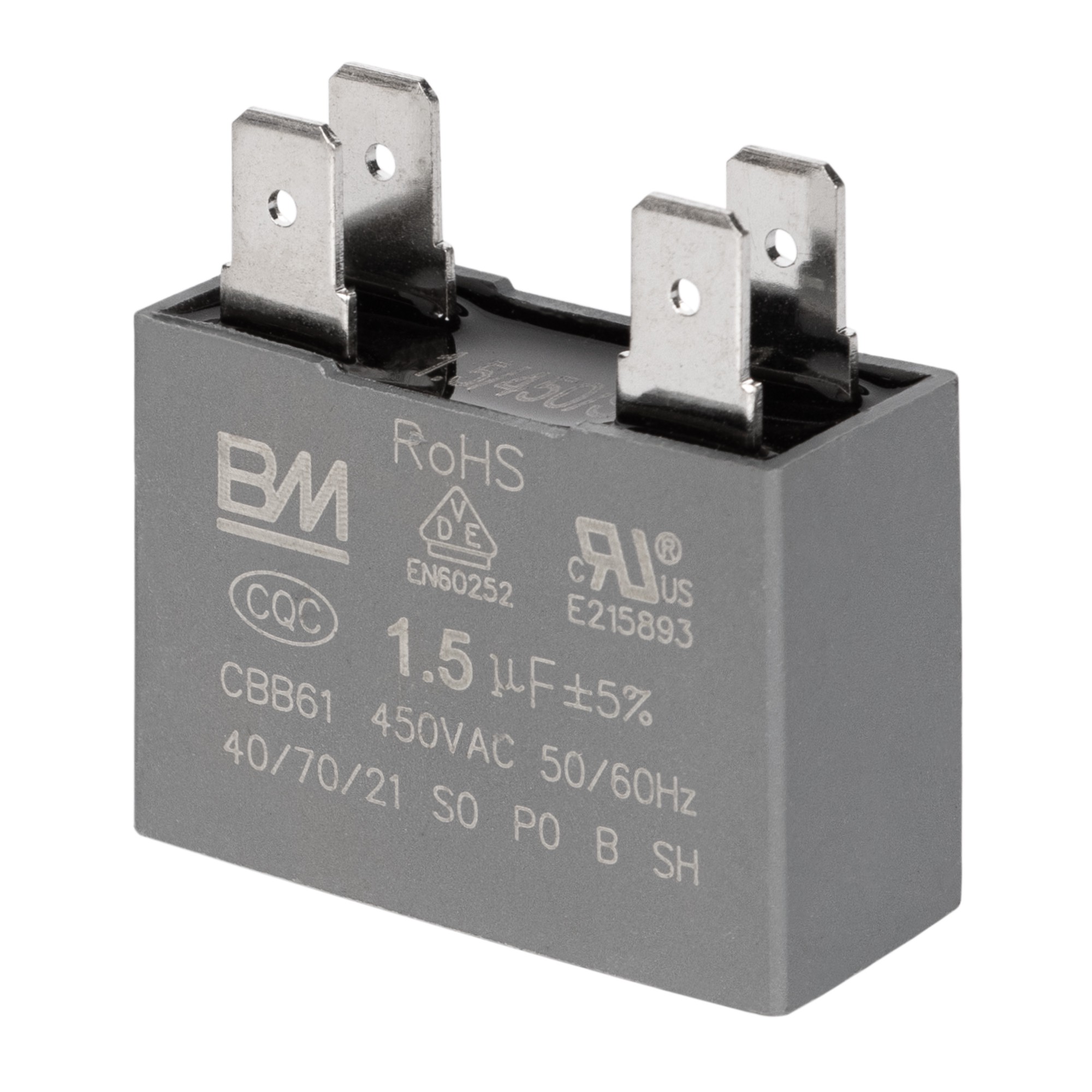 Конденсатор электродвигателя RAPID RAM/MAM-07/09/12/out 505000294