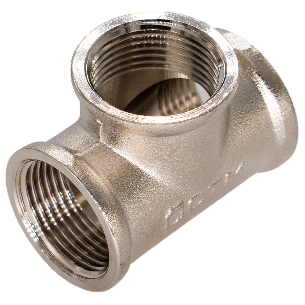 Тройник латунный CTM 1 1/2 ВР-ВР-ВР НС-1499546