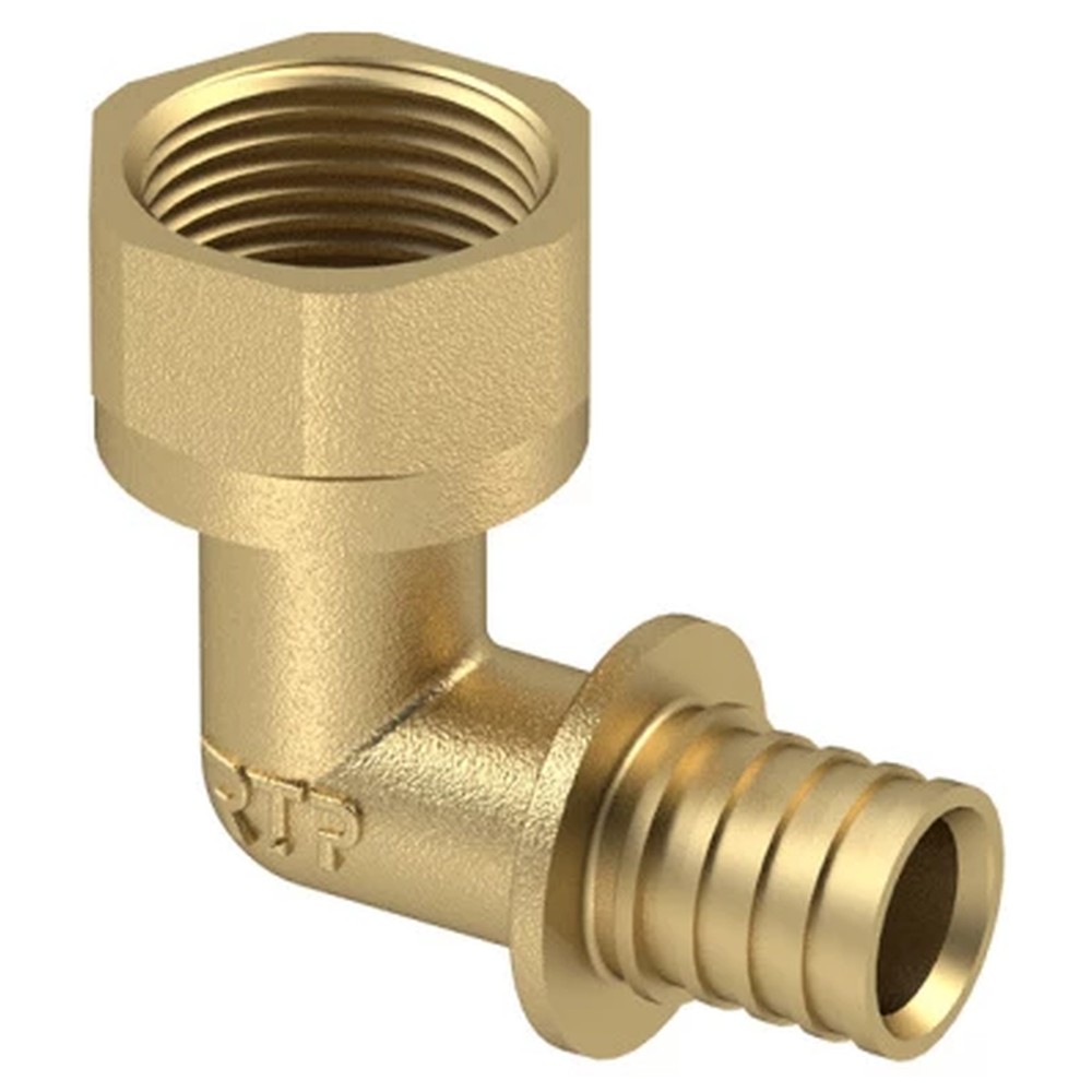 Угольник аксиальный RTP 25x3/4 ВР латунь 31404