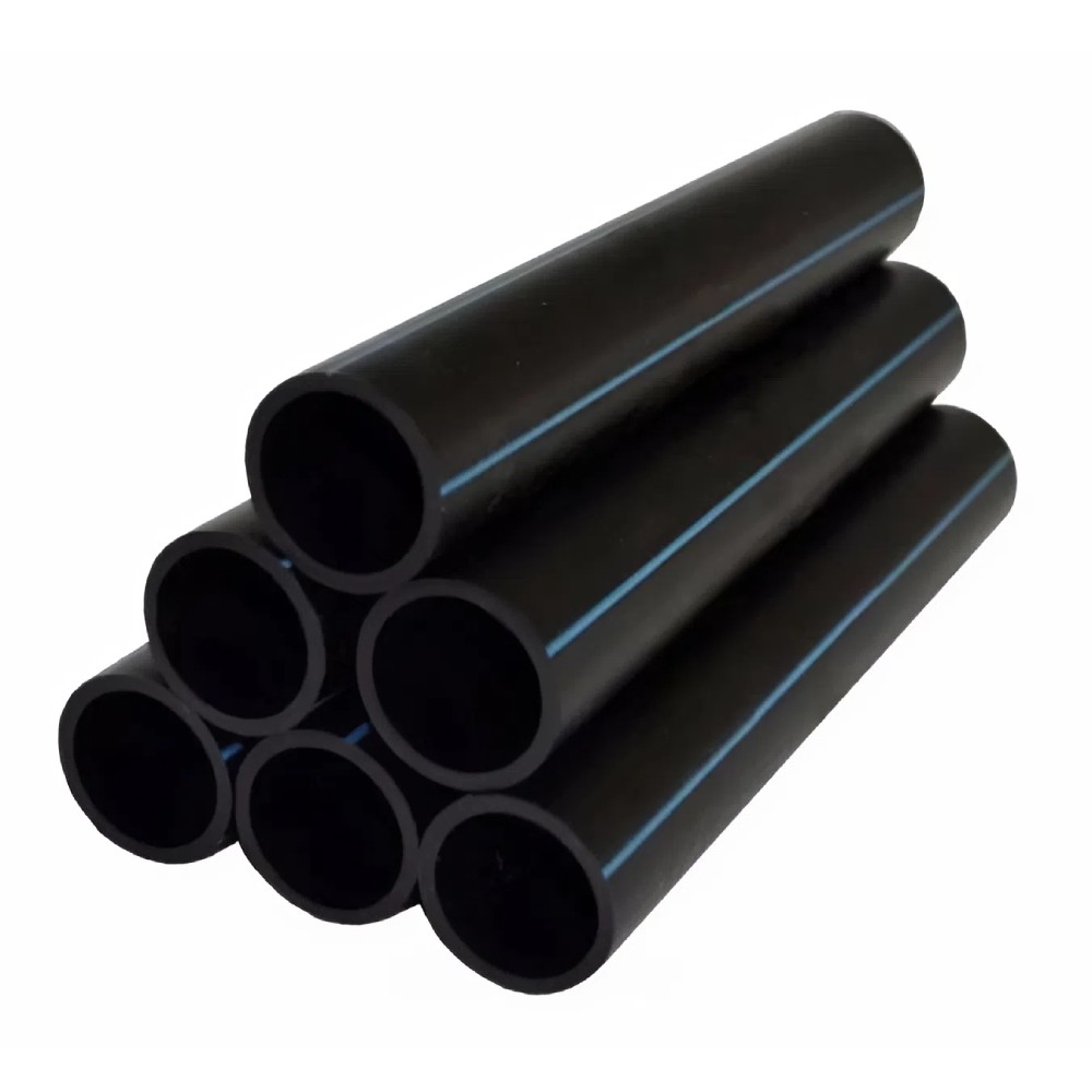 Труба ПНД ПОЛИПЛАСТИК PE100 225x13.4 мм SDR17 для водоснабжения ГОСТ 18599-2001 НС-1772267