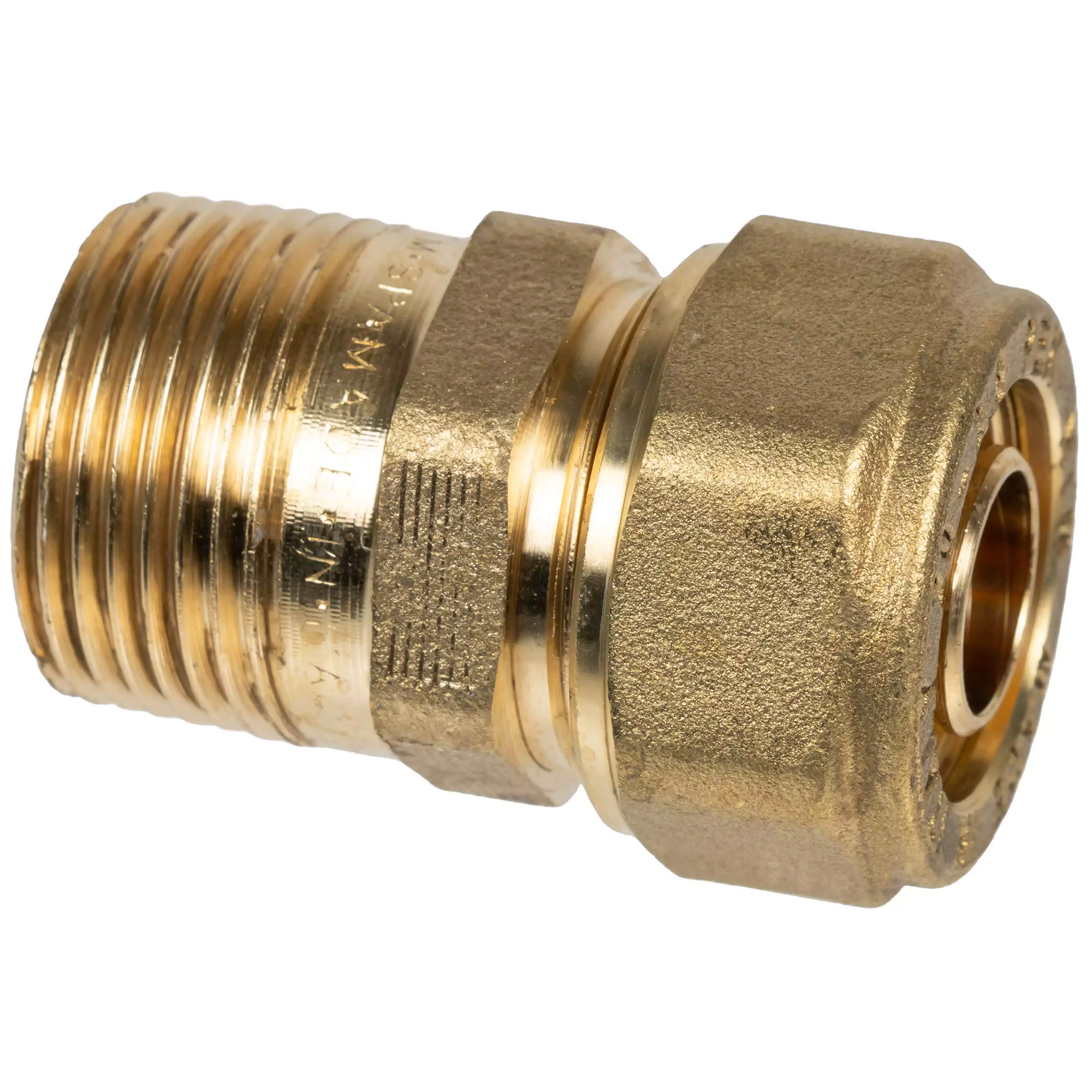 Штуцер зажимной Usystems 20x2.8-3/4 НР 1135754