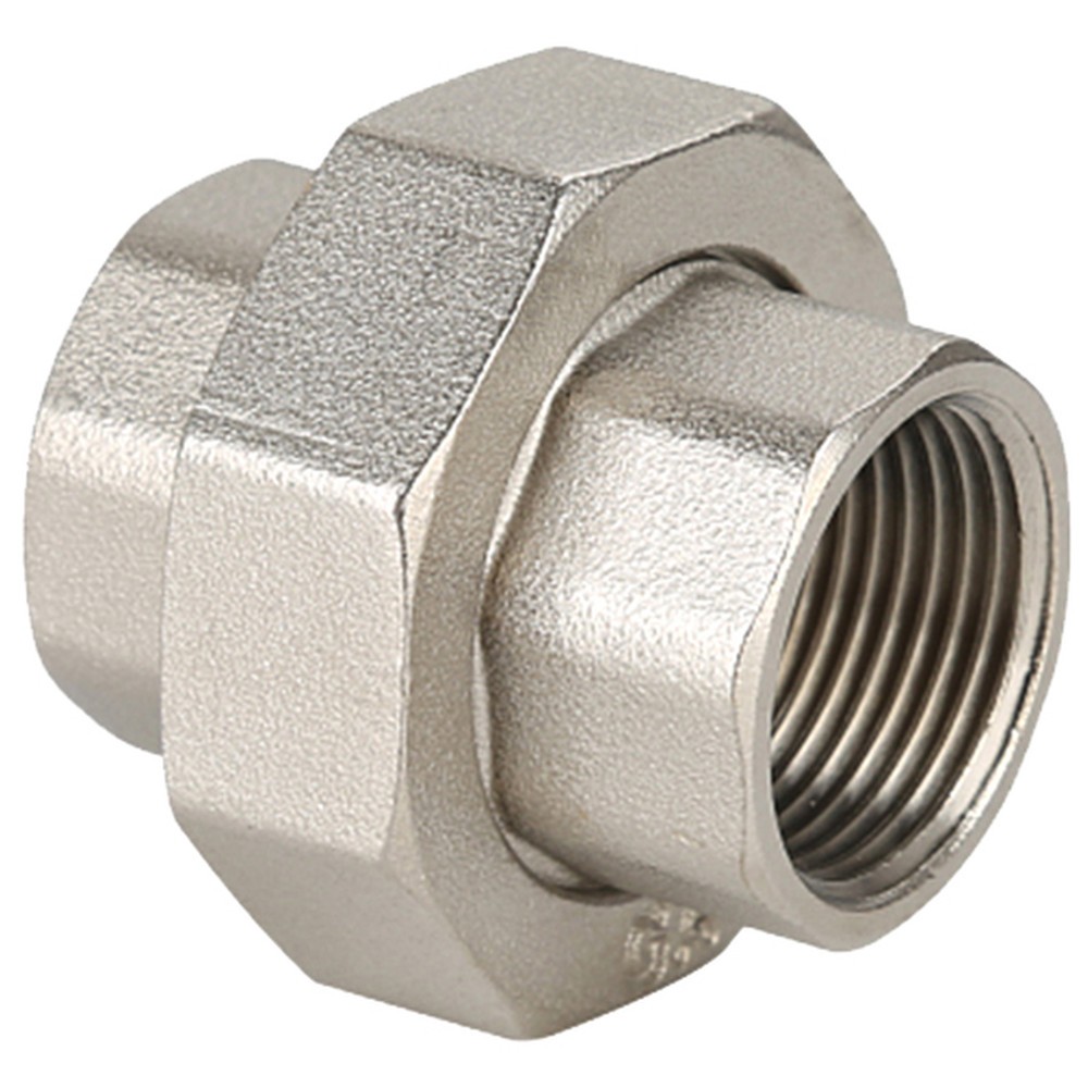 Соединитель прямой (американка) Gappo ВР-ВР никелированный 1 НС-1441015