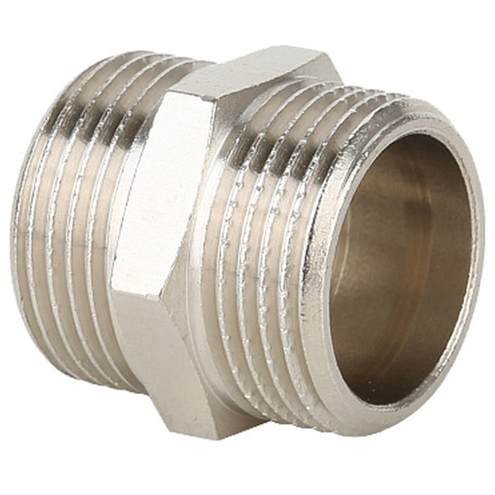 Ниппель Gappo НР-НР никелированный 3/4 НС-1441373