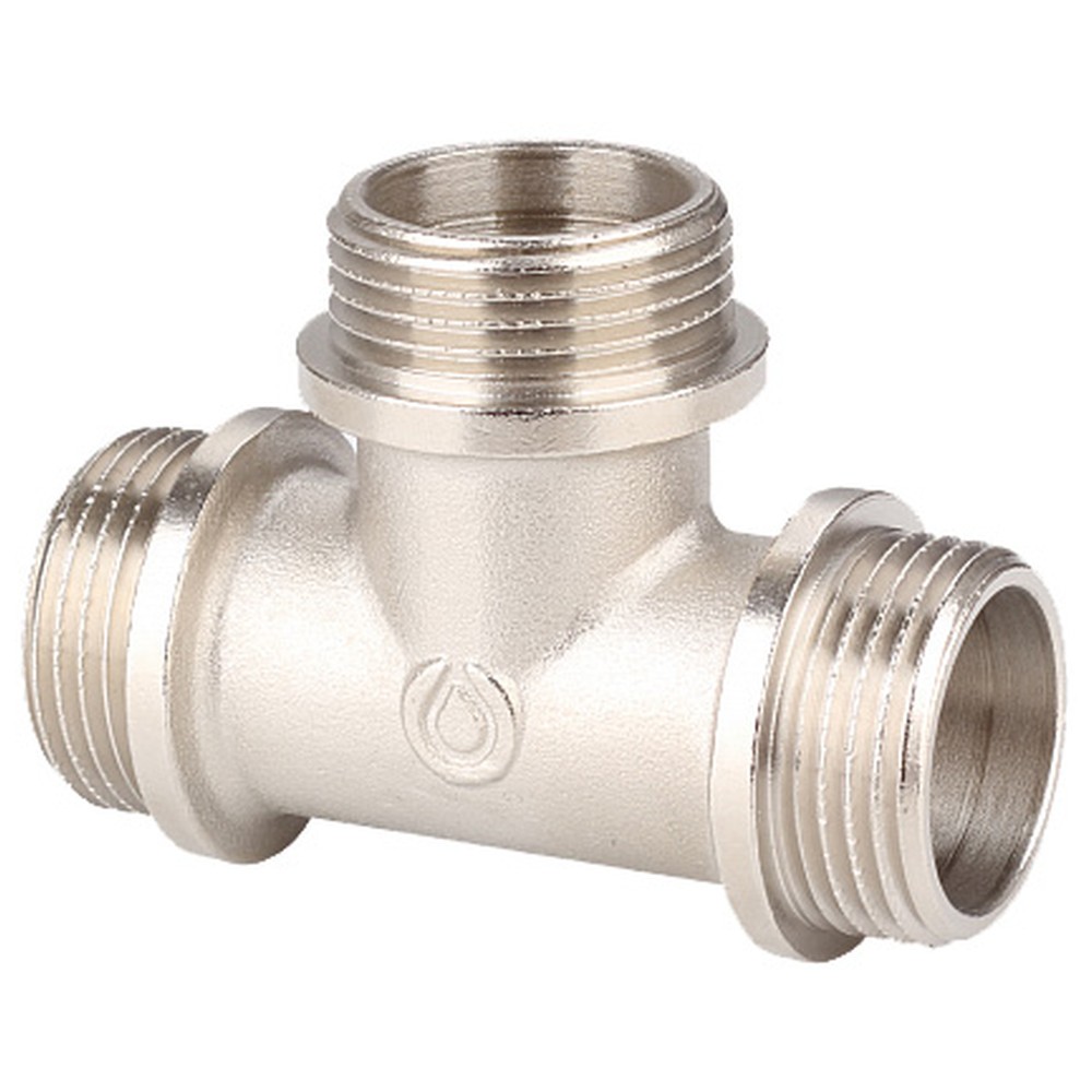 Тройник резьбовой Gappo никелированный НР-НР-НР 1 НС-1441566