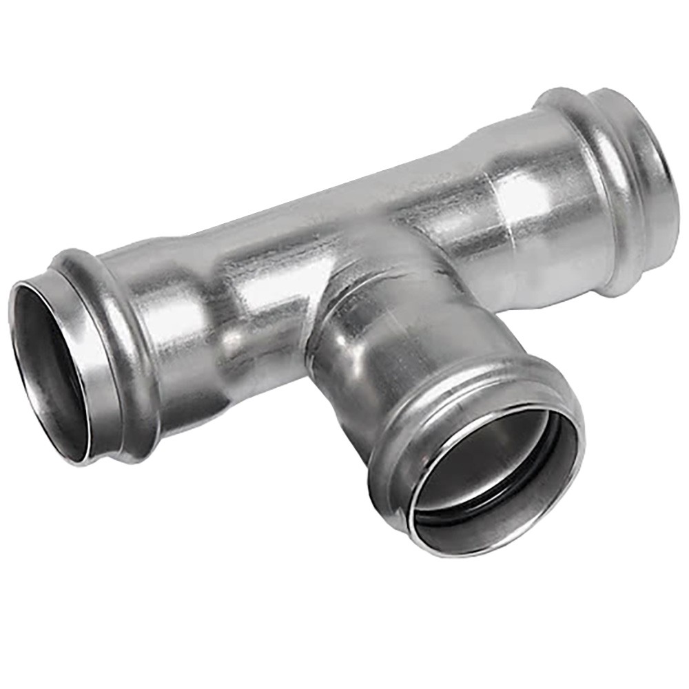 Тройник пресс Sanha NiroPress 316L ВПр 18x15x18 мм НС-1781520