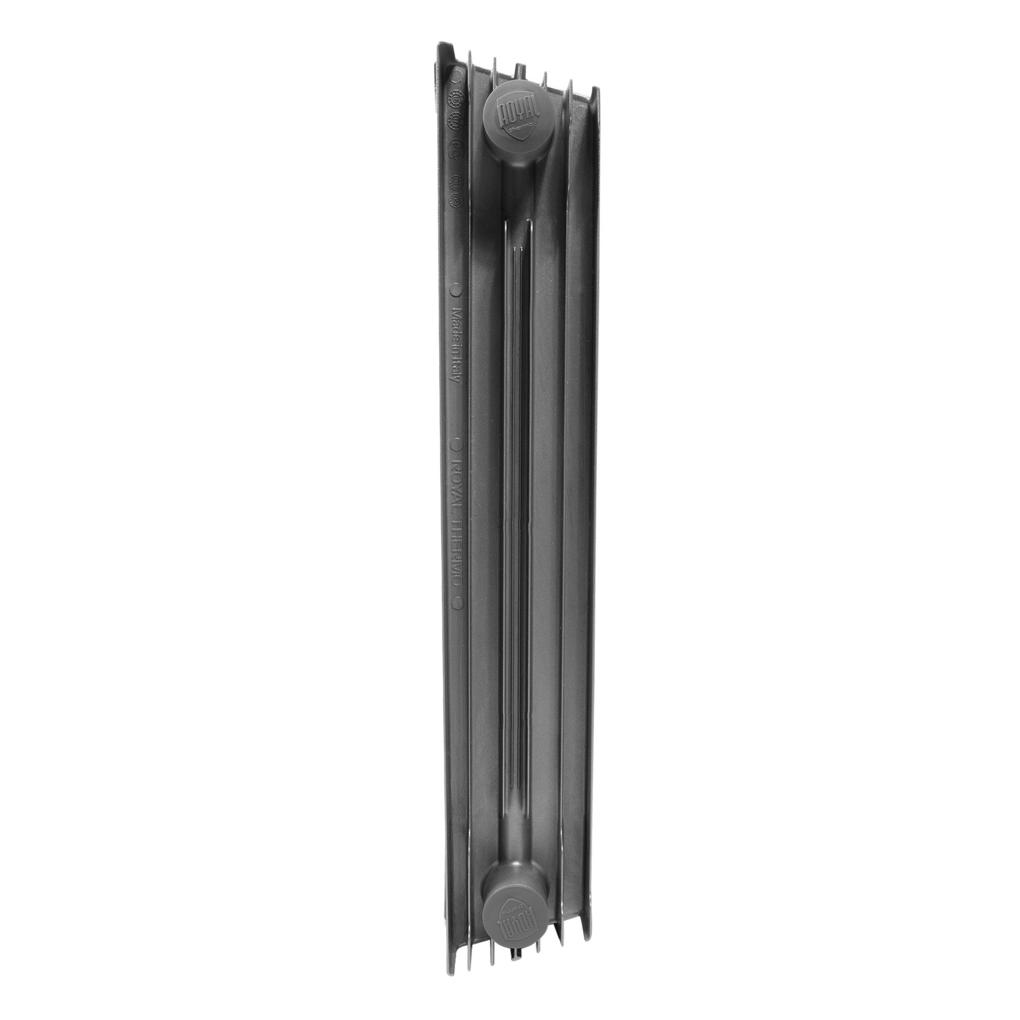 Радиатор биметаллический Royal Thermo PianoForte 500 8 секций цвет Silver Satin RTPSS50008