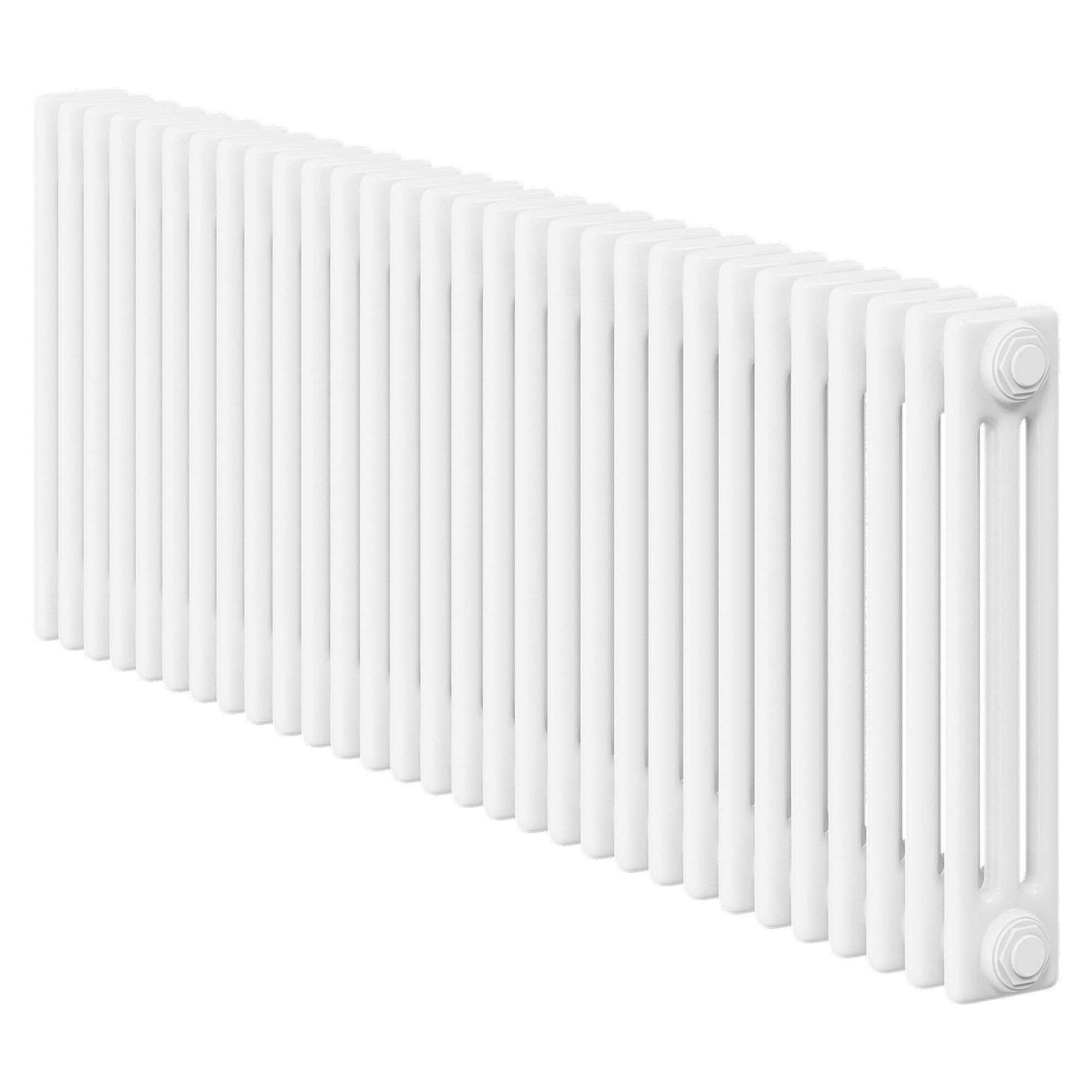 Дизайн-радиатор Royal Thermo Insignia R C3050 30 секций боковое подключение RAL9016 InR-C3050.30.9016