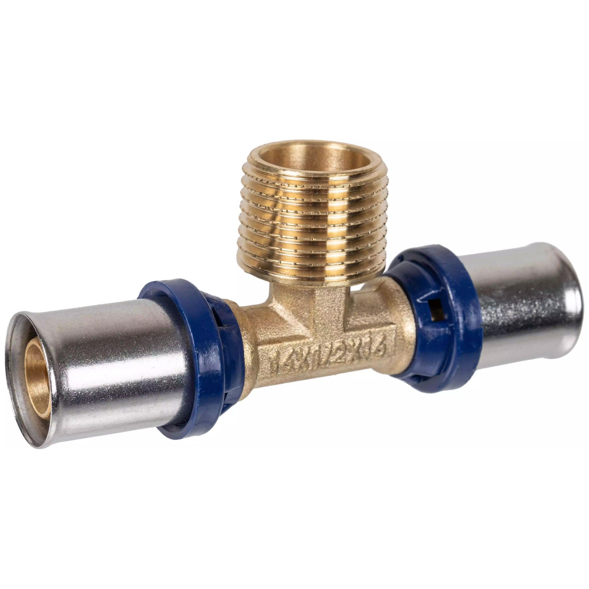 Тройник пресс Usystems MLC Plus 16 x R1/2 НР x 16 1237241