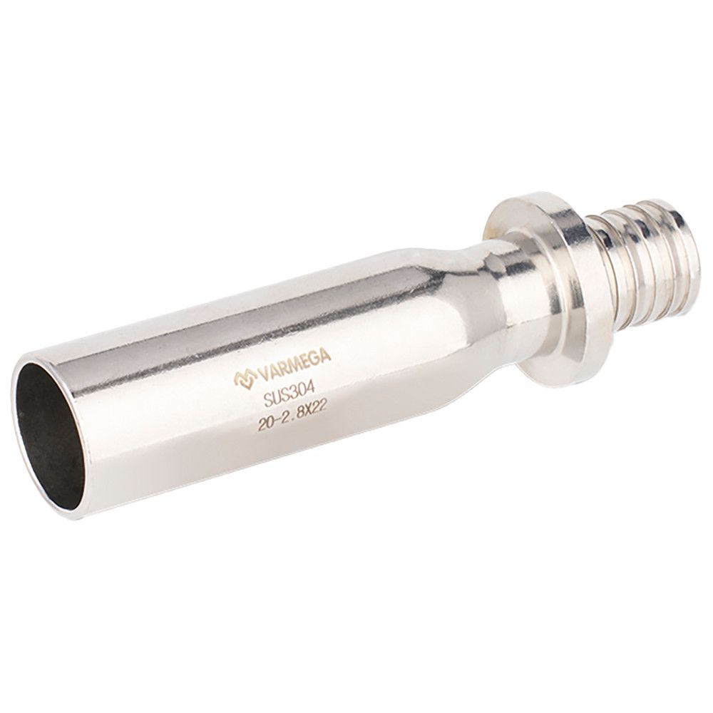 Переходник безраструбный Varmega Inox Press PEX-INOX 25-3.5x22 мм VM723002522