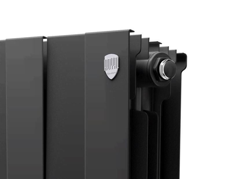 Биметаллический радиатор Royal Thermo PianoForte 300 Noir Sable 20 секций боковое подключение 1346065