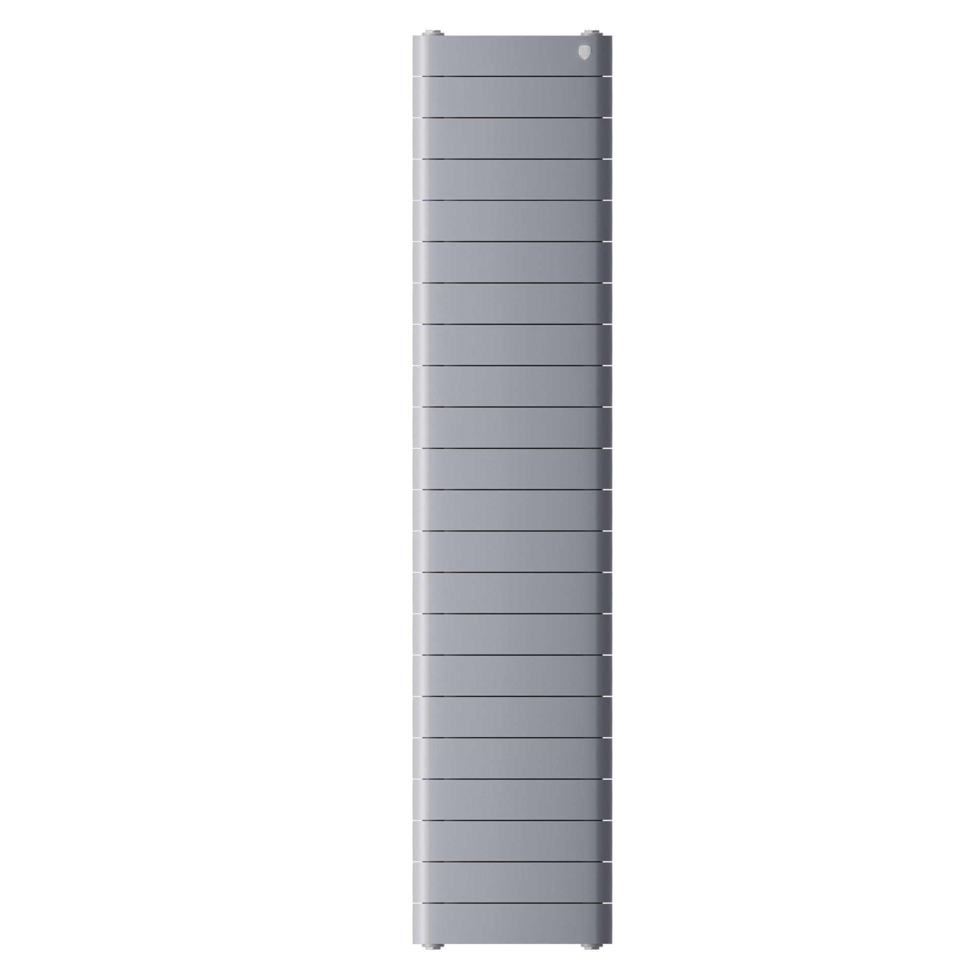 Радиатор биметаллический Royal Thermo Eclipse Tower 300 22 секции серебристый RTETS30022