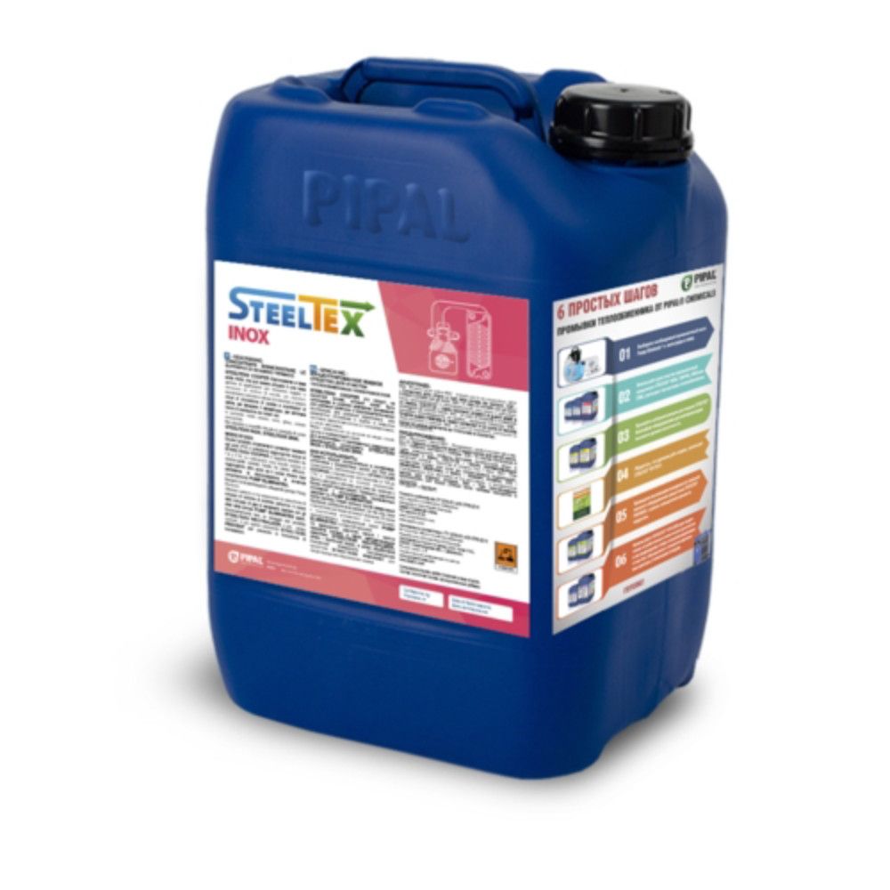 Реагент для промывки теплообменников SteelTEX INOX 5 кг 00000037431