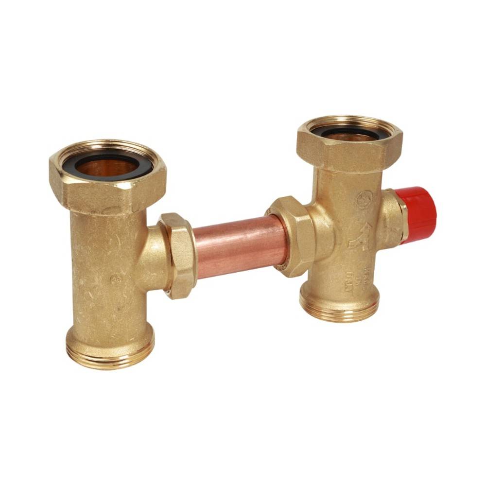 Клапан смесительный 3-ходовой Giacomini с вентильным затвором 1 1/2 R298Y027