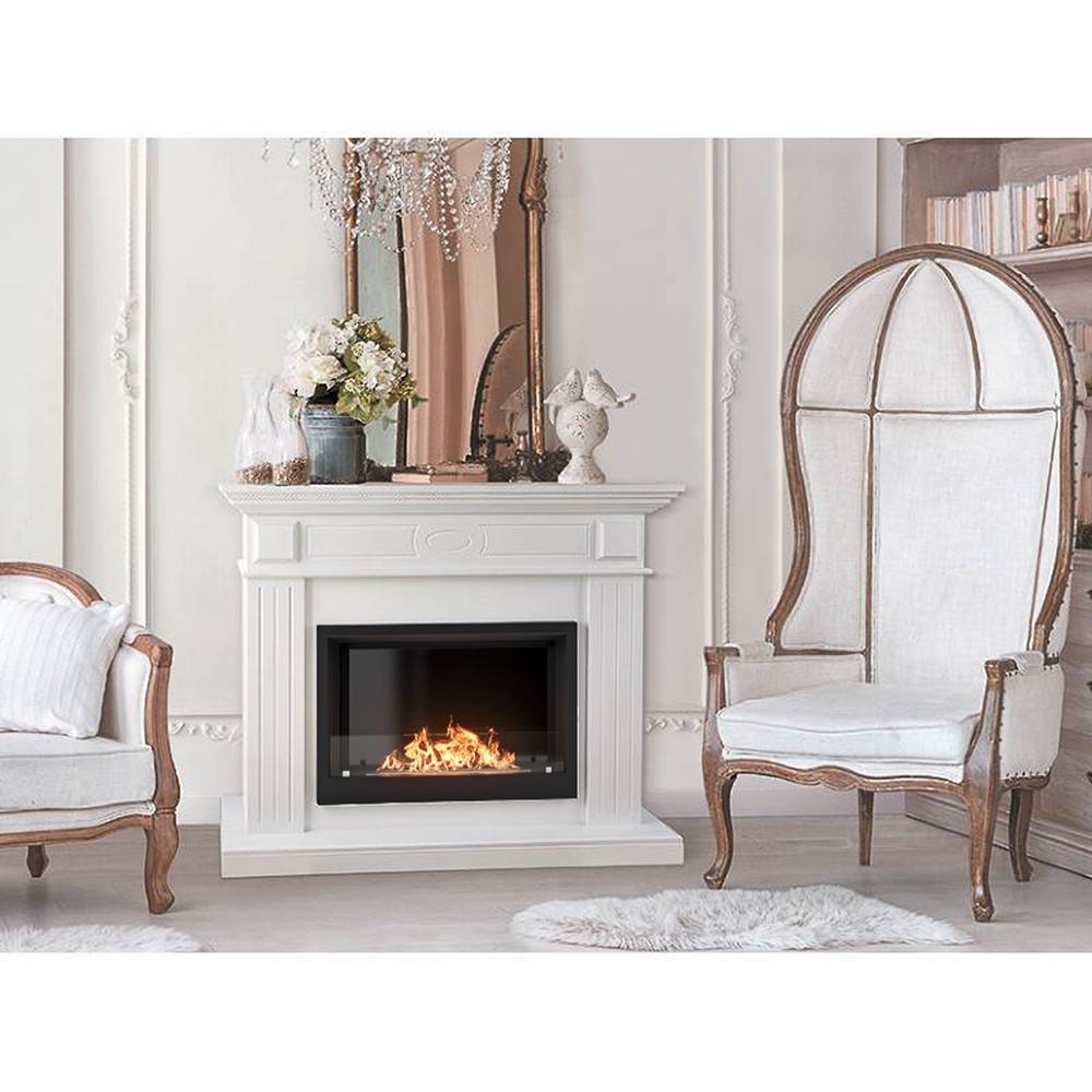 Каминокомплект Firelight Bianco 25 шпон беленый дуб с биокамином BFP/P-2520 1660823