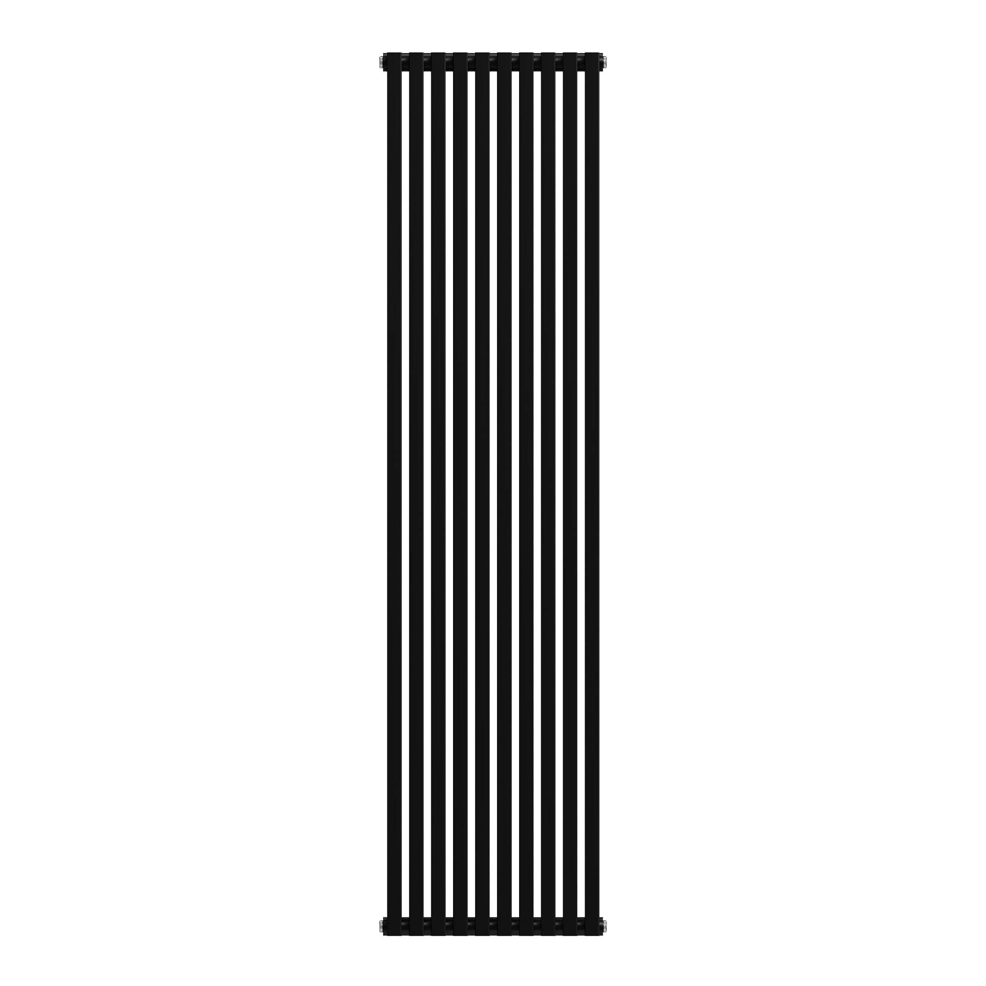 Стальной трубчатый радиатор Royal Thermo Shift Q30 C2180 10 секций боковое подключение RAL 9005m НС-1631265