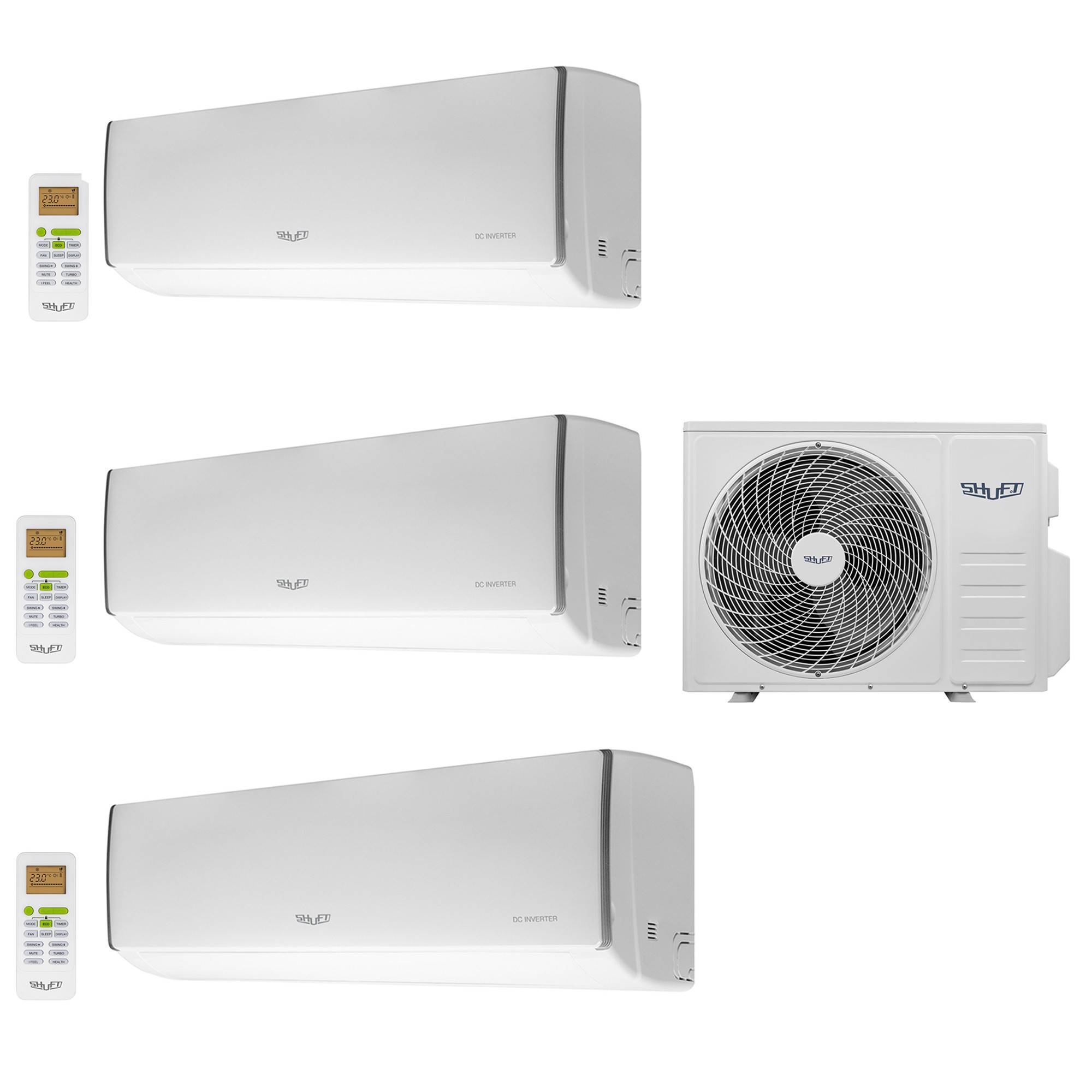 Мульти-сплит система Shuft SFMS/I-09+07+07 HB / FMI-21-3/N8 комплект