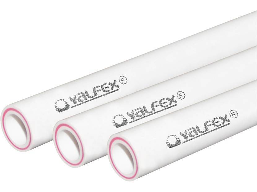 Труба полипропиленовая VALFEX PP-R/GF/PP-R SDR 7.4 PN20 75x10.3 мм 1224005