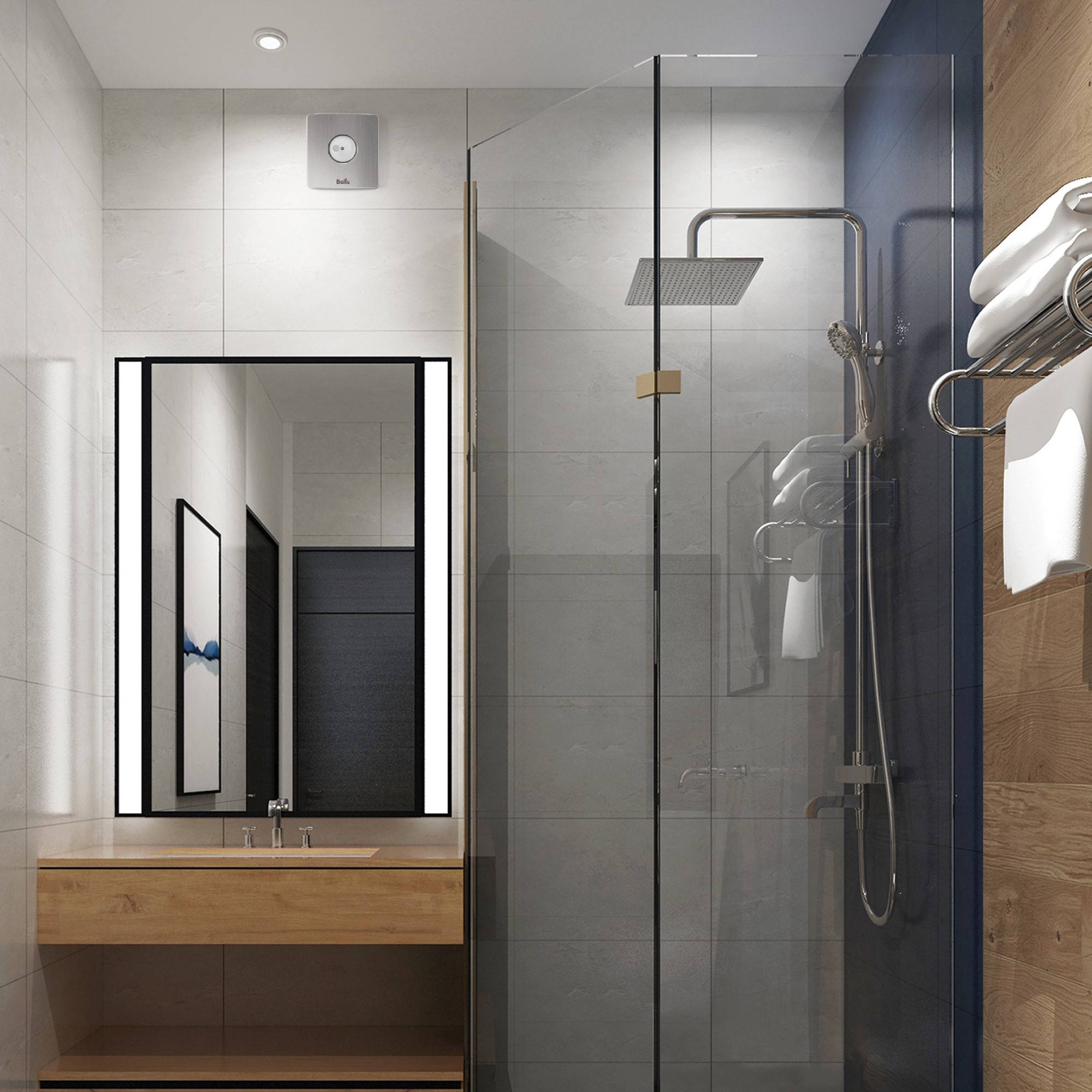 Вентилятор вытяжной Ballu BAFS-150 НС-1481565