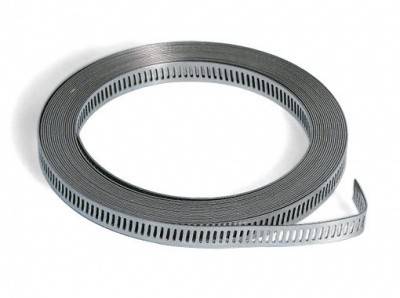 Хомут ленточный металлический оцинкованный 30 м MasterProf 1416543