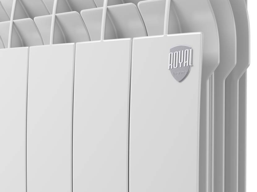 Радиатор алюминиевый Royal Thermo Biliner Alum 500 боковое подключение 10 секций НС-1173469