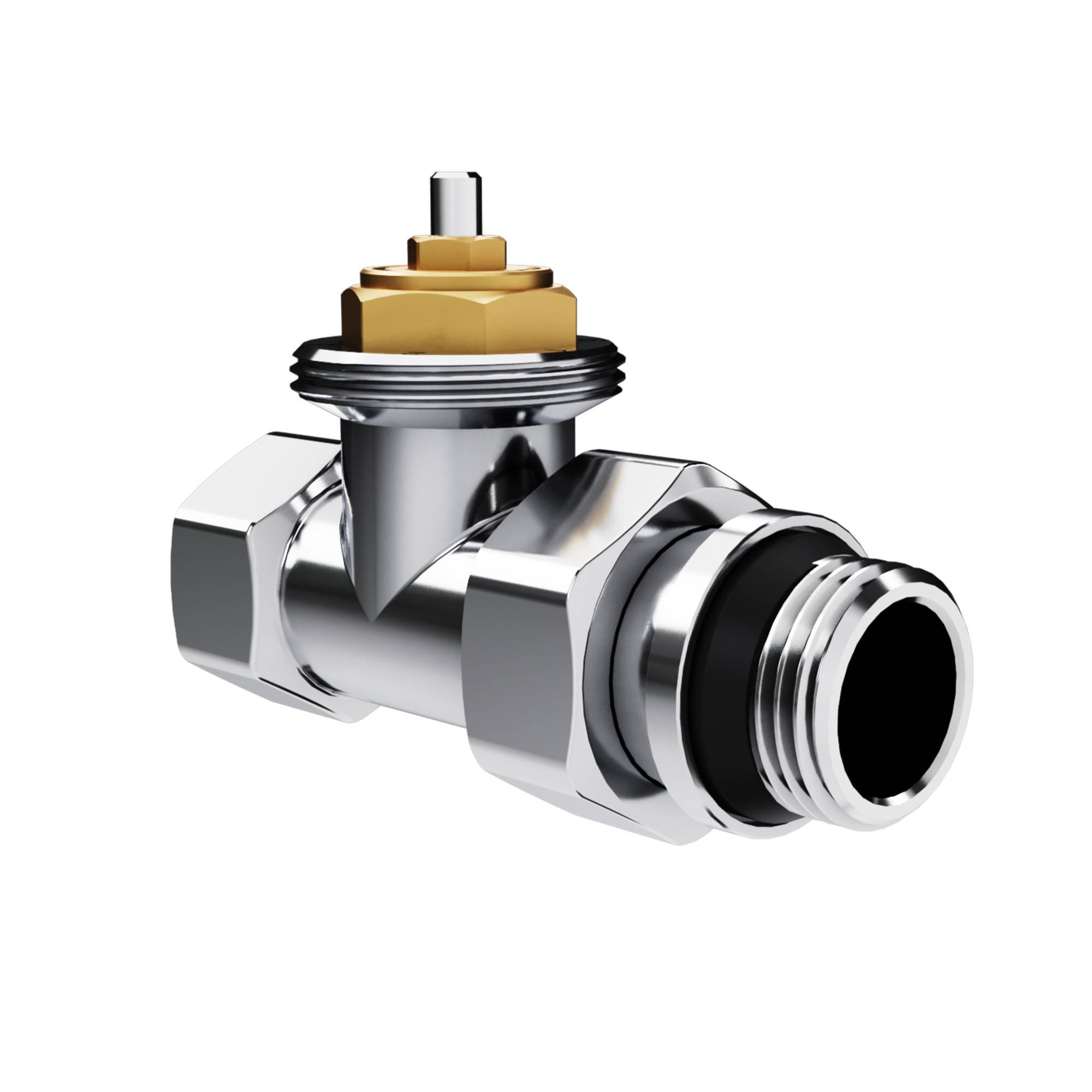 Набор термостатический прямой Royal Thermo Design 1/2 M30x1,5 Хром НС-1640377