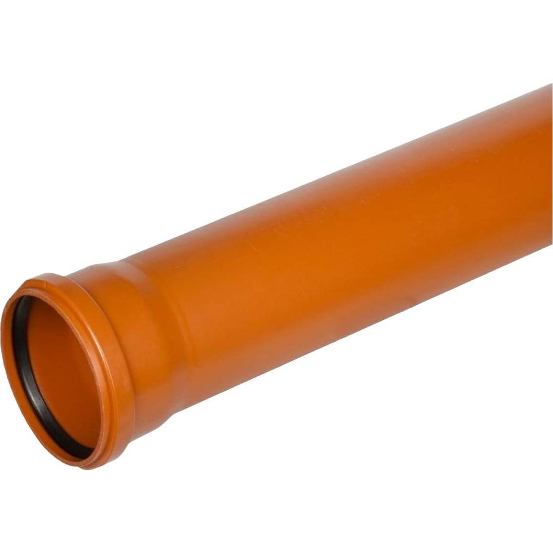 Труба канализационная наружная Lammin ППР НК 110х1000х3.4 мм НС-1641110