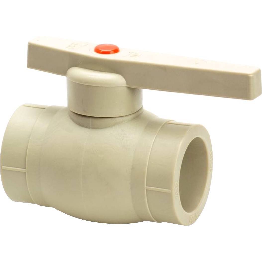 Кран шаровой полипропиленовый Lammin PPR 32 мм серый LM.PPR.BV.32.G