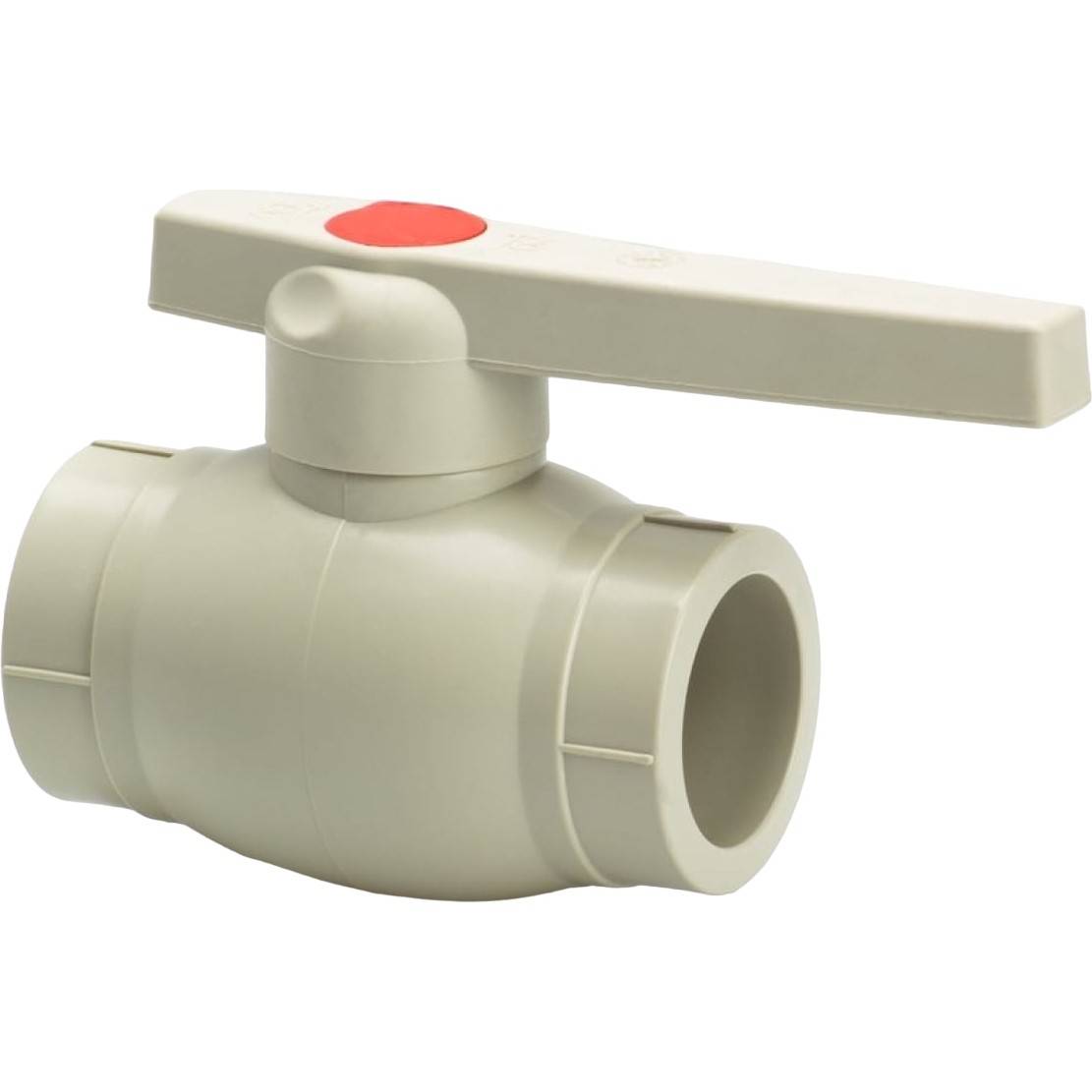 Кран шаровый PPR Lammin 40 мм серый 1641548