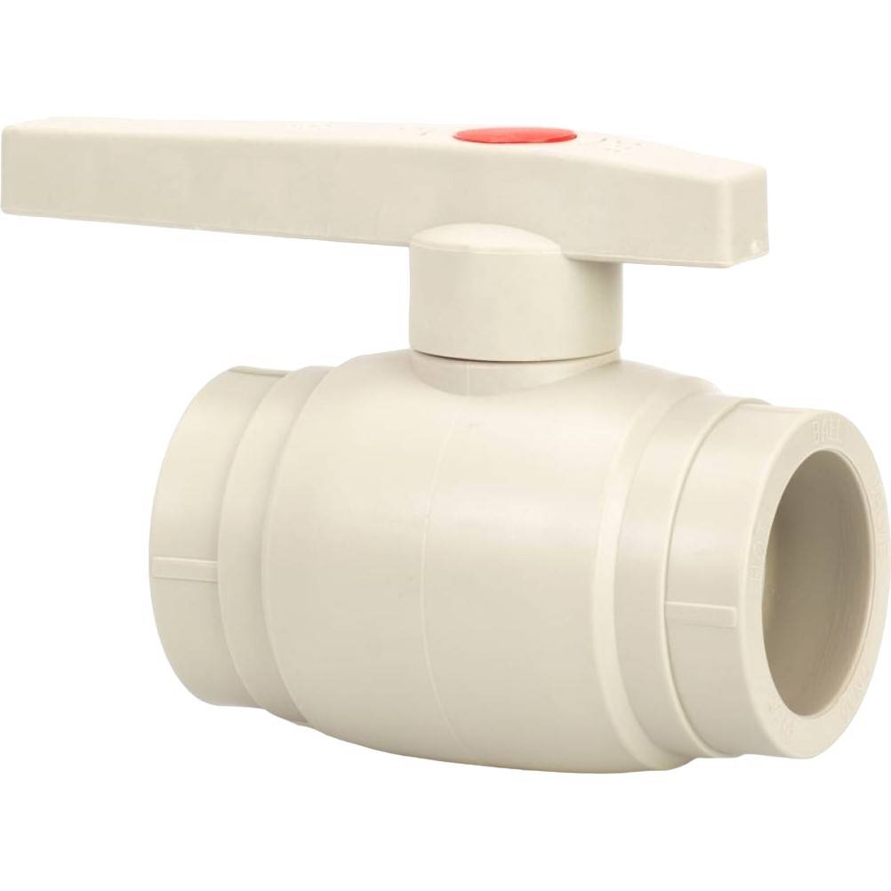 Кран шаровый PPR Lammin 50 мм серый 1641550