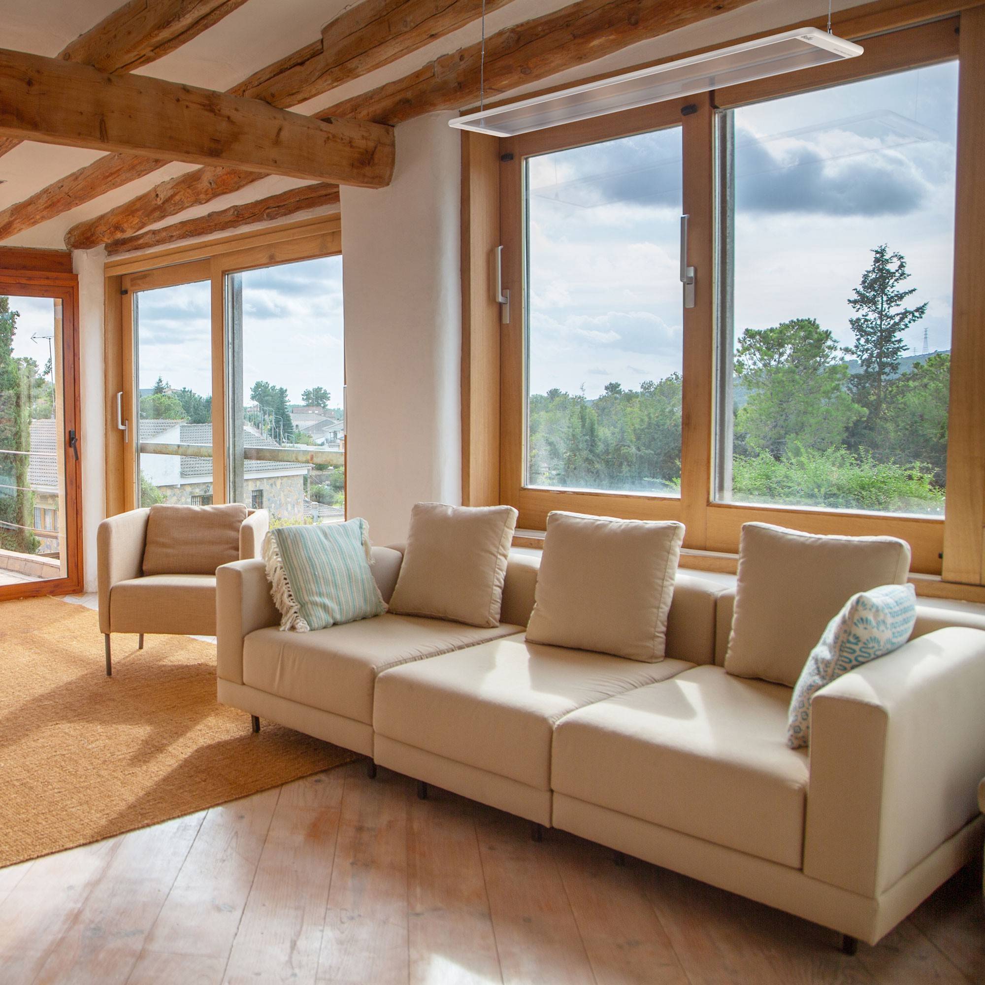 Комплект инфракрасный обогреватель Ballu BIH-GTW-0.8 и терморегулятор BMT-1 НС-1691180